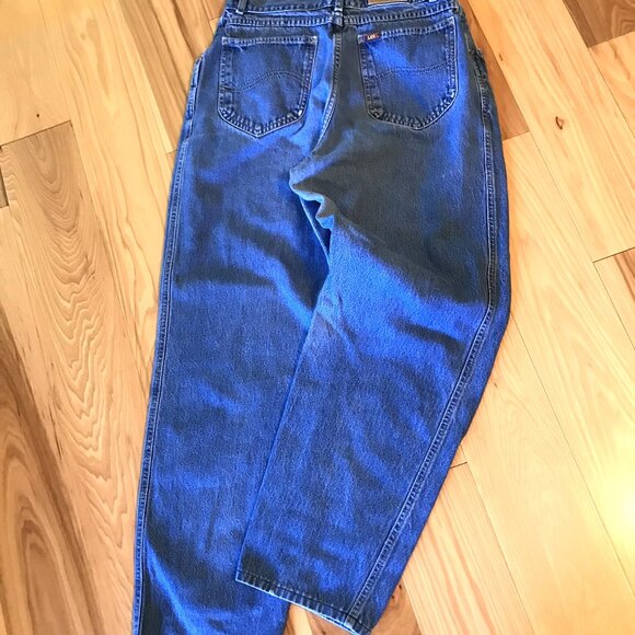 Riders by Lee Pleated High-Waisted Jeans, Vintage 80s, Size 13 - Picture 2 of 13